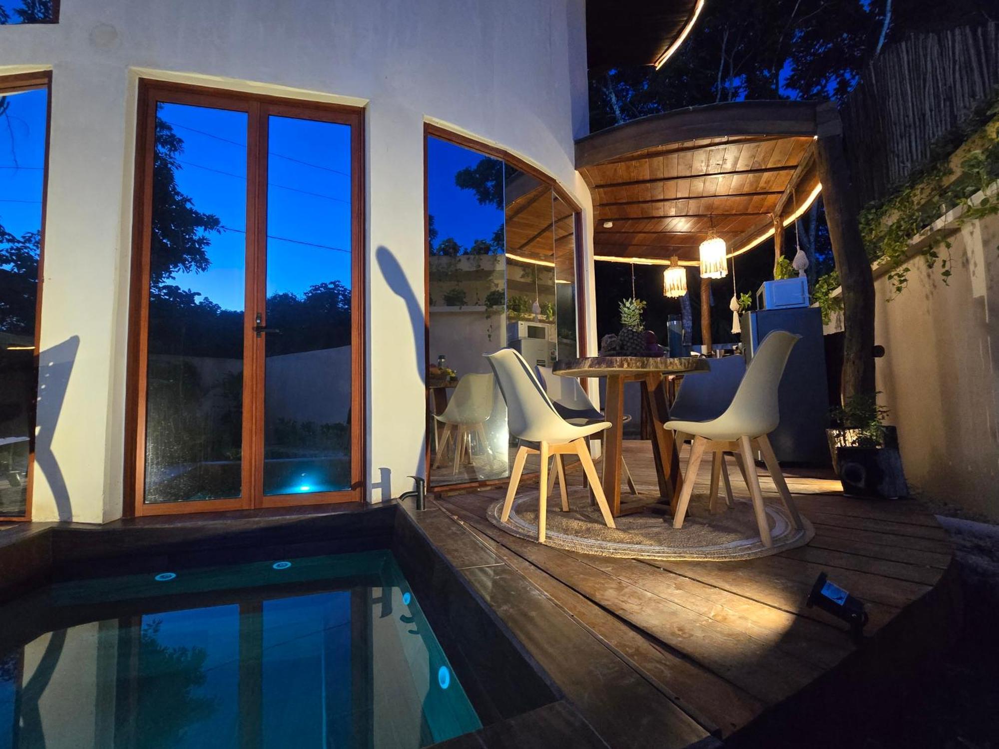 Villa Con Jacuzzi En Bacalar Buenavista  Экстерьер фото
