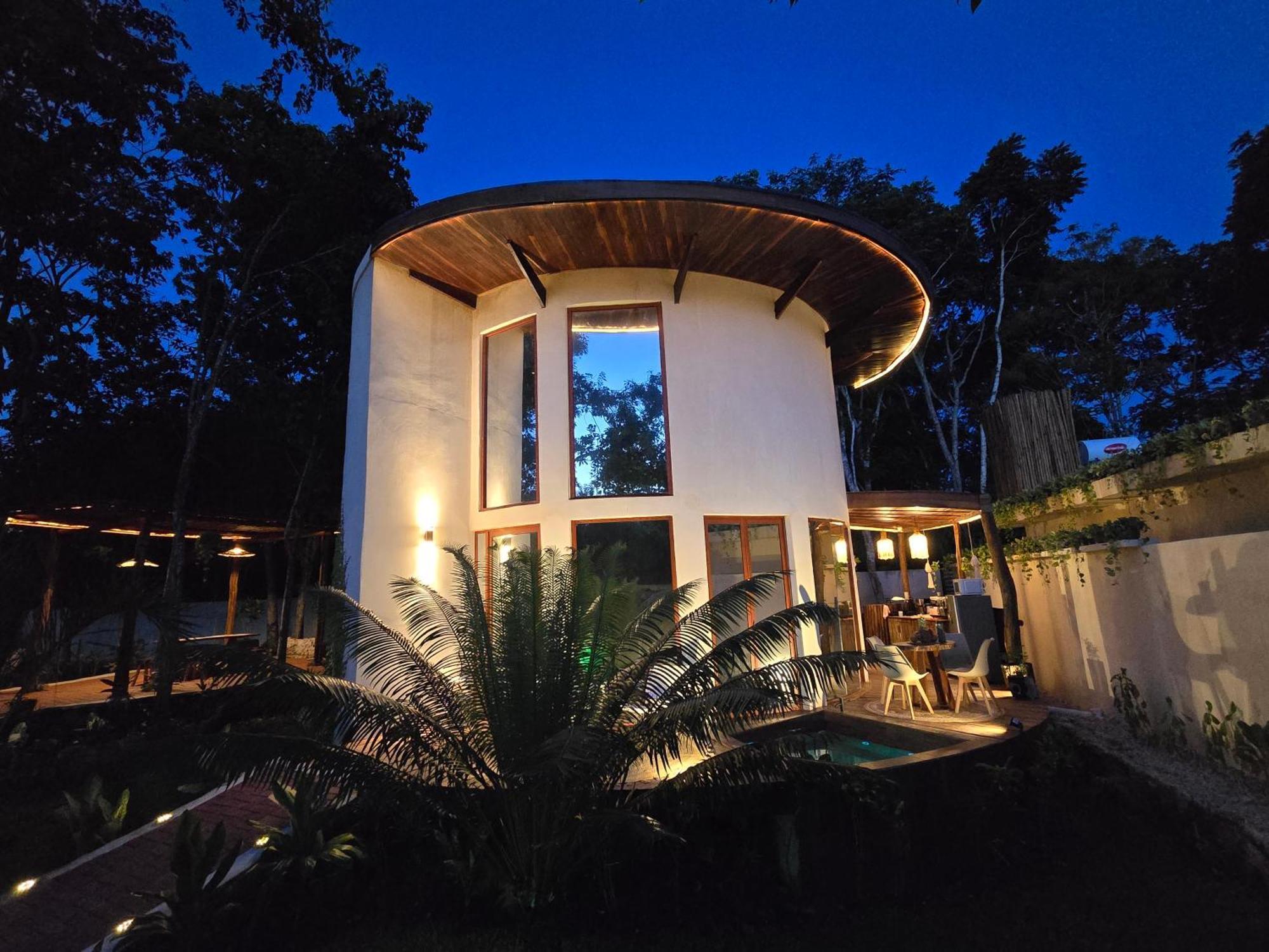 Villa Con Jacuzzi En Bacalar Buenavista  Экстерьер фото