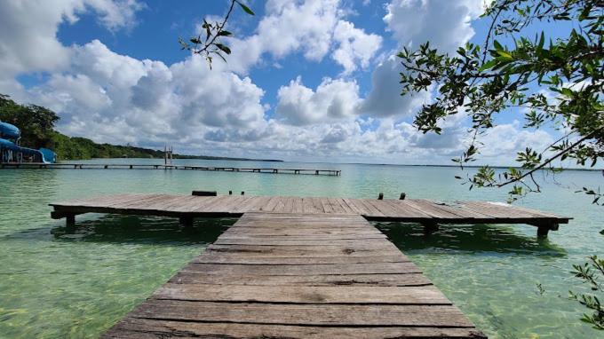 Villa Con Jacuzzi En Bacalar Buenavista  Экстерьер фото